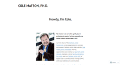 Desktop Screenshot of colematson.com